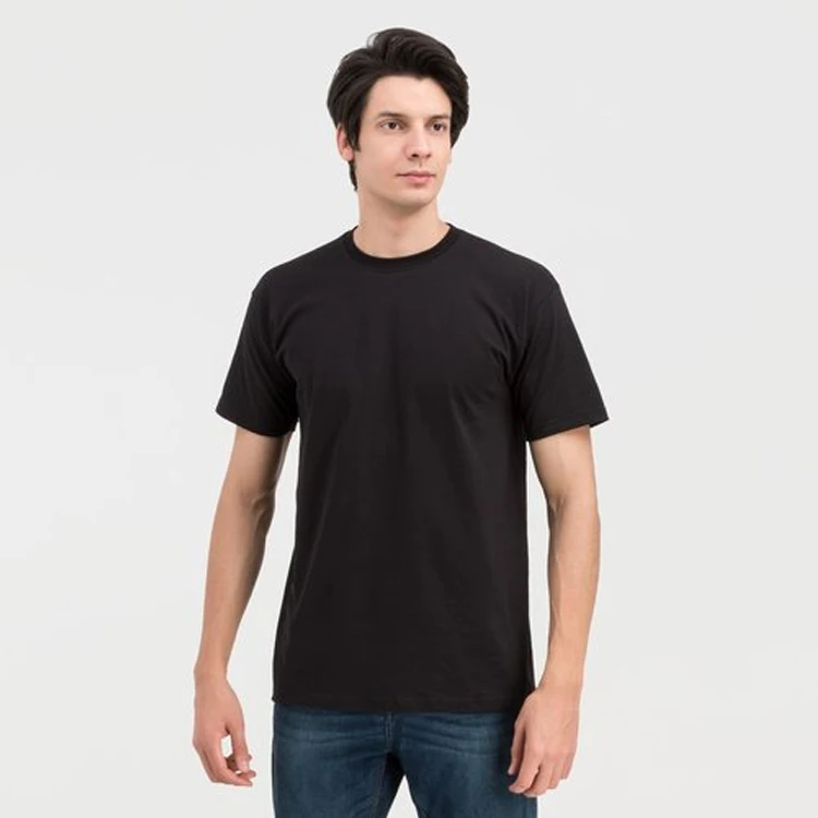 Wholesale blank dtg printing work t shirt navy colorful  used fitness plain basic cotton fabric stamp tee t-shirt for tshirt