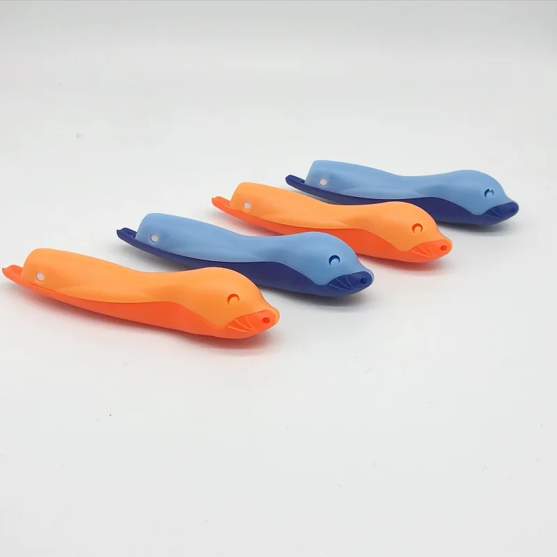 Kids foldable travel toothbrush soft bristle penguin design private logo