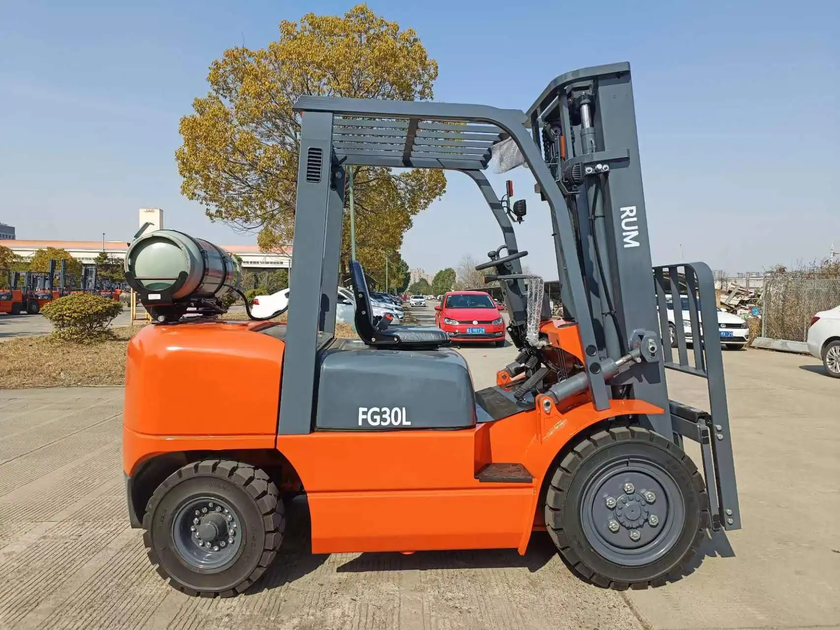 Propane forklift Nissan engine LPG Gas Fuel Fork lift 3-6 m lifting height 2.5 3 3.5 ton LPG forklift truck