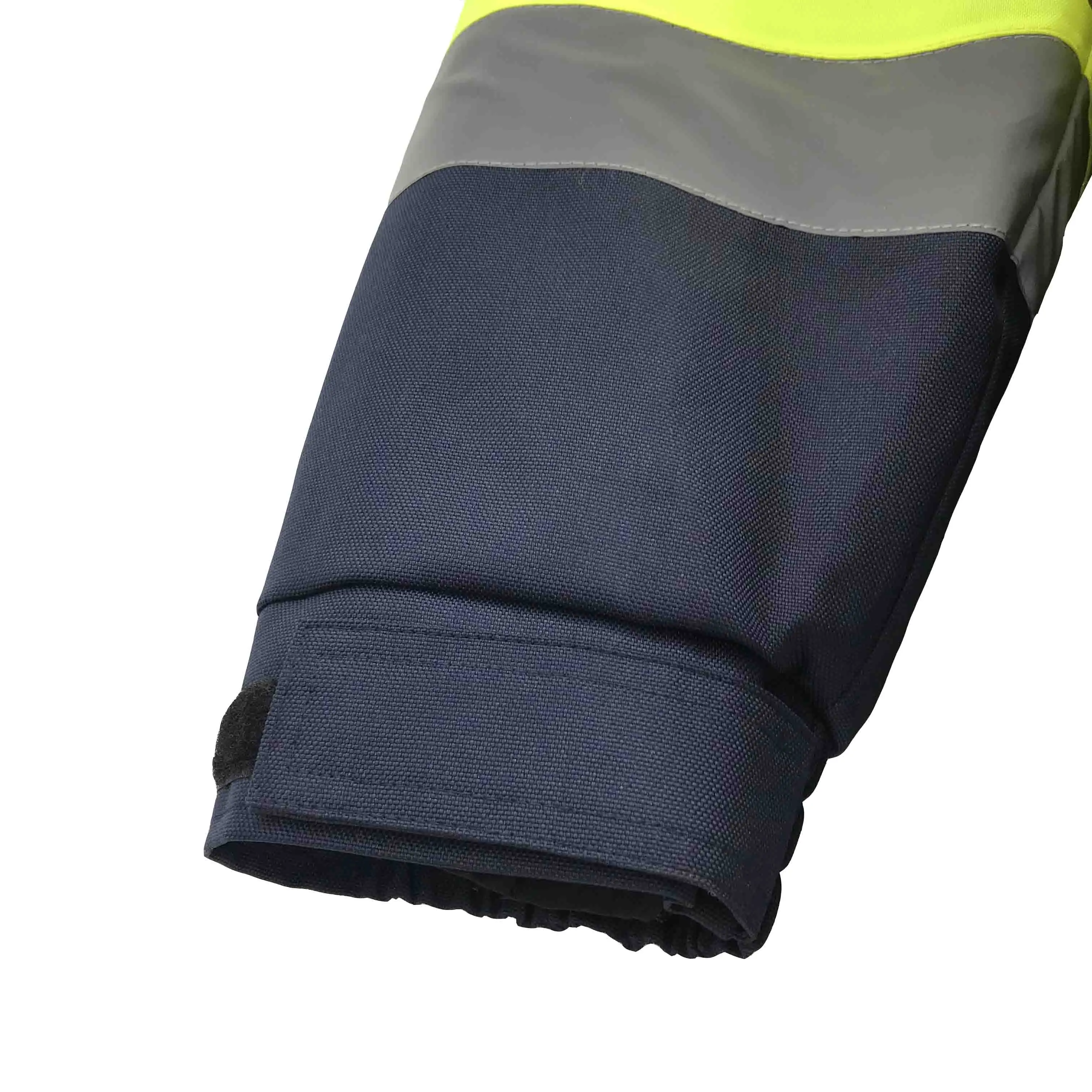 Здравствуйте vis куртка светоотражающая ткань Водонепроницаемая ветровка 4 в 1 Рабочая одежда мужская куртка-карго для безопасности дорожного