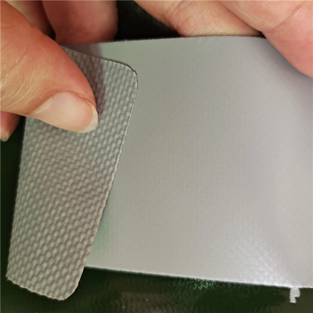 Waterproof UV Resistant Fire Retardant Laminated Coated Polyester Canvas Truck Cover Tent Awning Pallet Blue PVC Tarpaulin