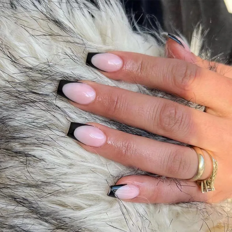 Multiple Styles Press on Nail Wholesale Fake Nails Matte Gel Polish UV Press On Coloured False Nails