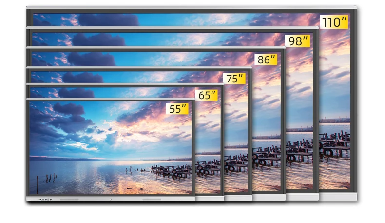 Превосходное качество интерактивный дисплей смарт-плата 4K Lcd Интерактивная плоская панель Доска интерактивные доски