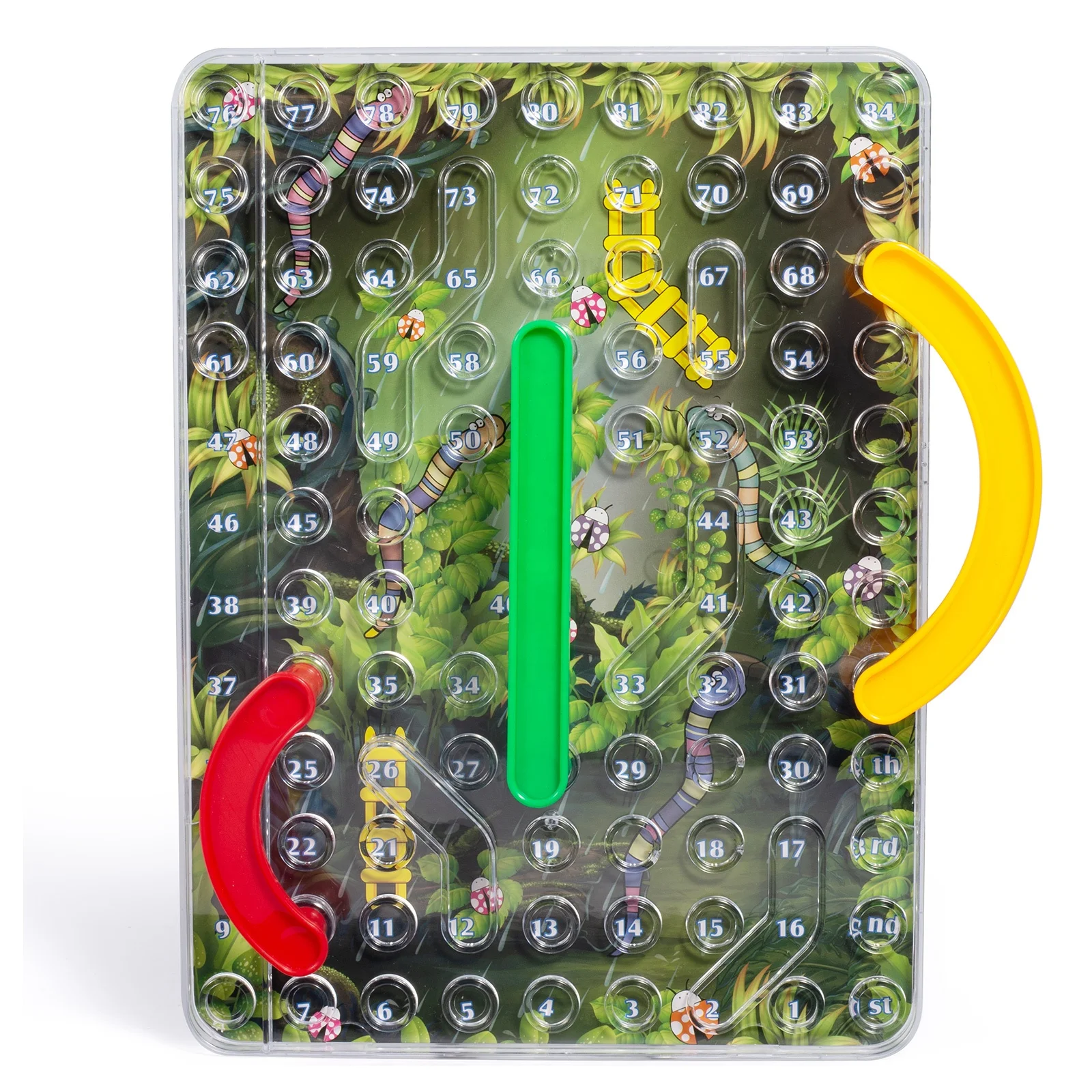 Snakes Ladders Puzzle Family Game Children Funny Table Game