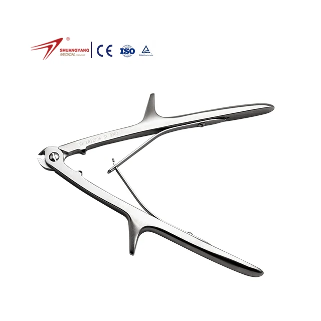 High quality cable cutter and mesh scissors for cranial neurosurgery orthopedic surgical instrument