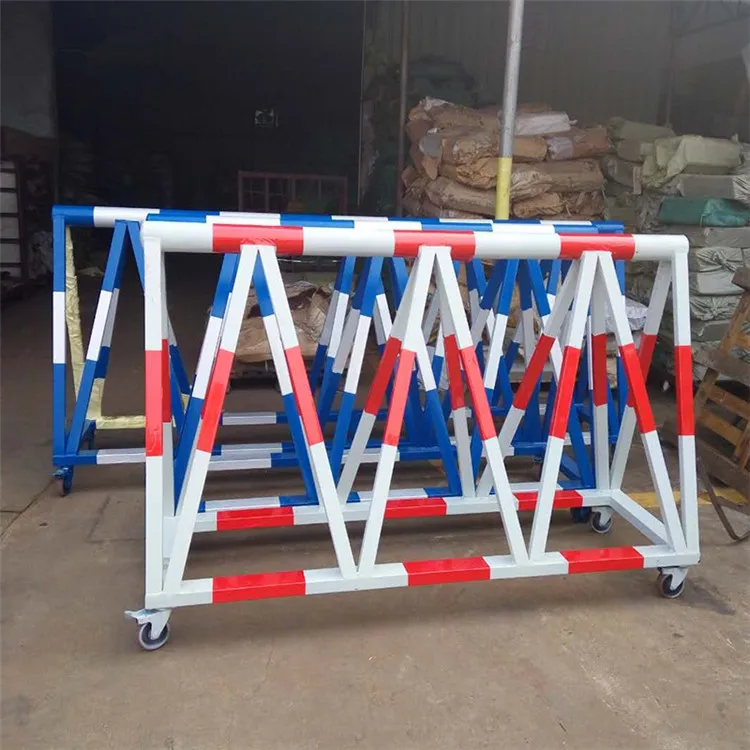 Road Block Steel Barricade Movable Road Closing Barrier
