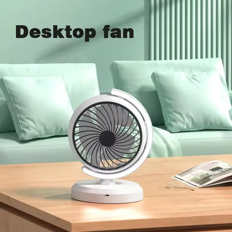 New Desktop Fan Suitable For Office And Home Usb Fans Usb Night Light Fan
