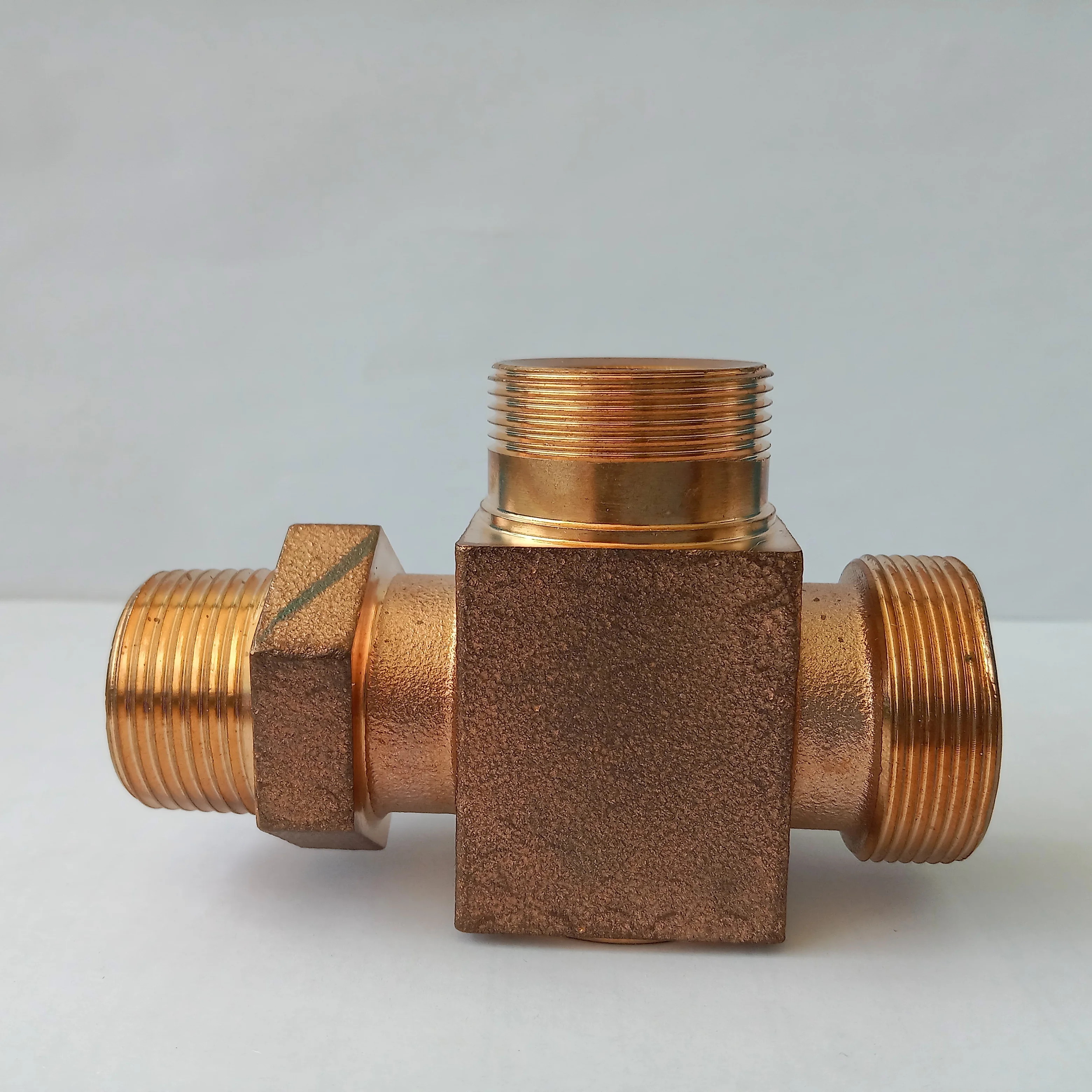 Bronze Brass lost wax die cast CNC machined pump valve