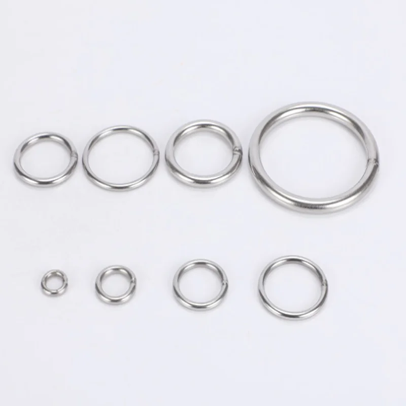 Bag buckle Metal stainless steel Round O Ring for bag accessories