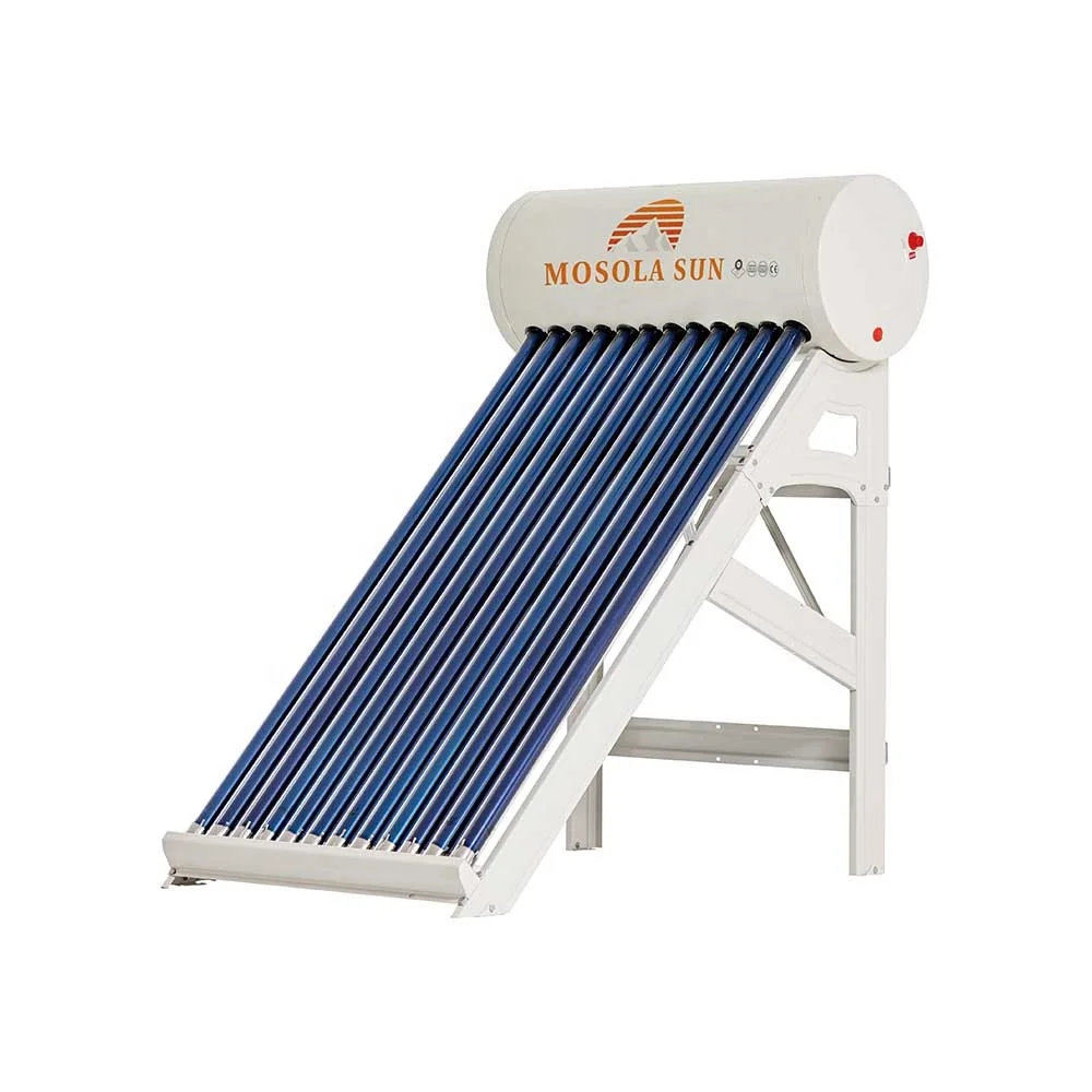 solar water heater with electric backup