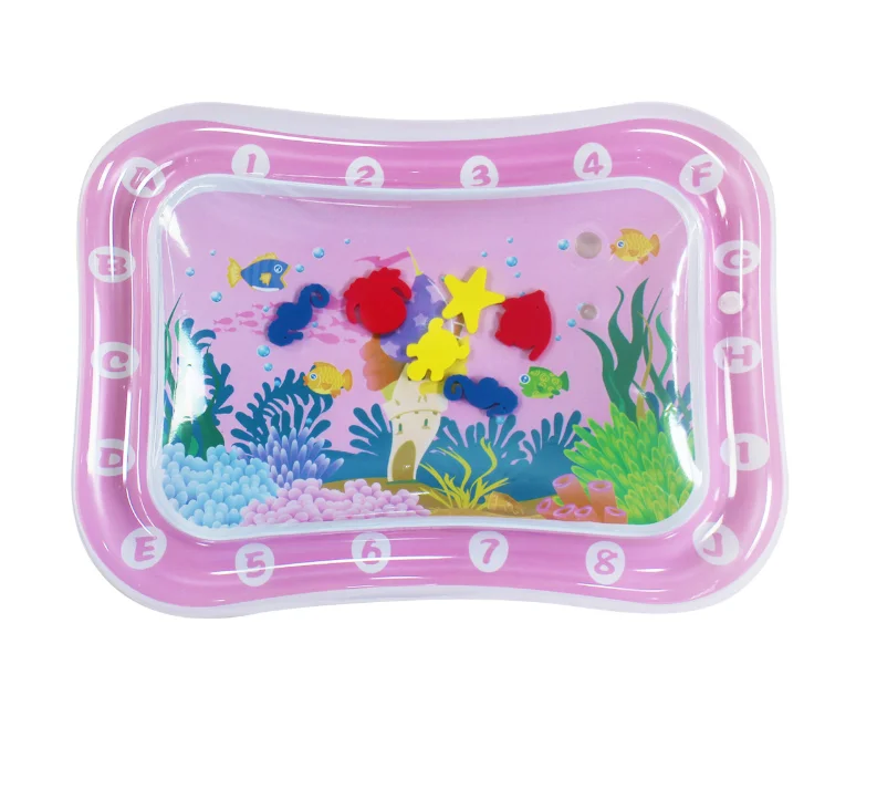 Factory Wholesale PVC Inflatable Baby Water Play Mat Baby Toys