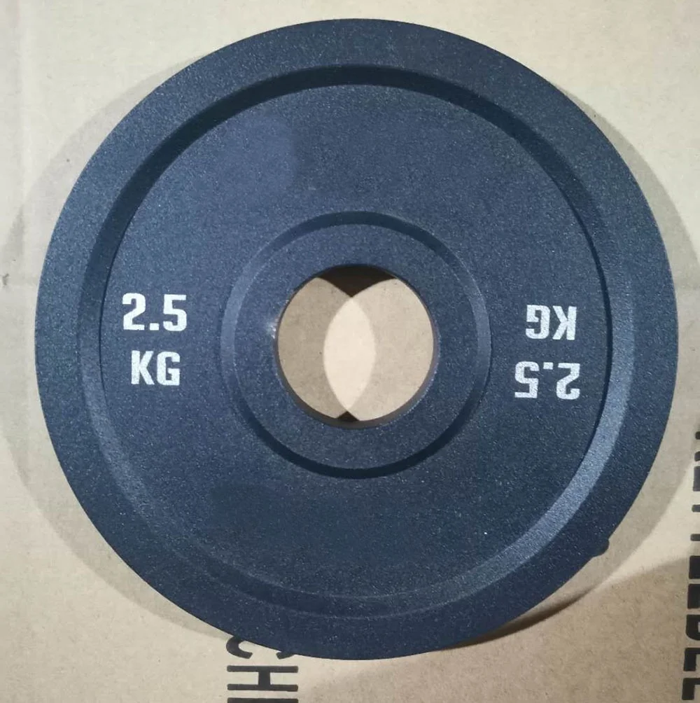 
Calibrated stainless steel weight plate with free laser logo 