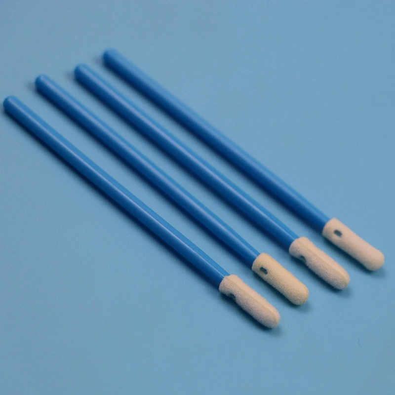742 Lint Free Small Cleanroom Detailing Swab High Density Foam Swab for Factory Cleaning