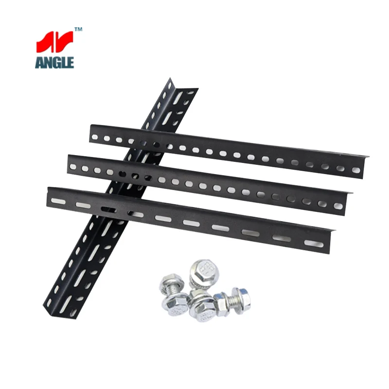 steel angle bar iron price hot rolled cold bend equal unequal angle steel profile galvanized slotted angle bar