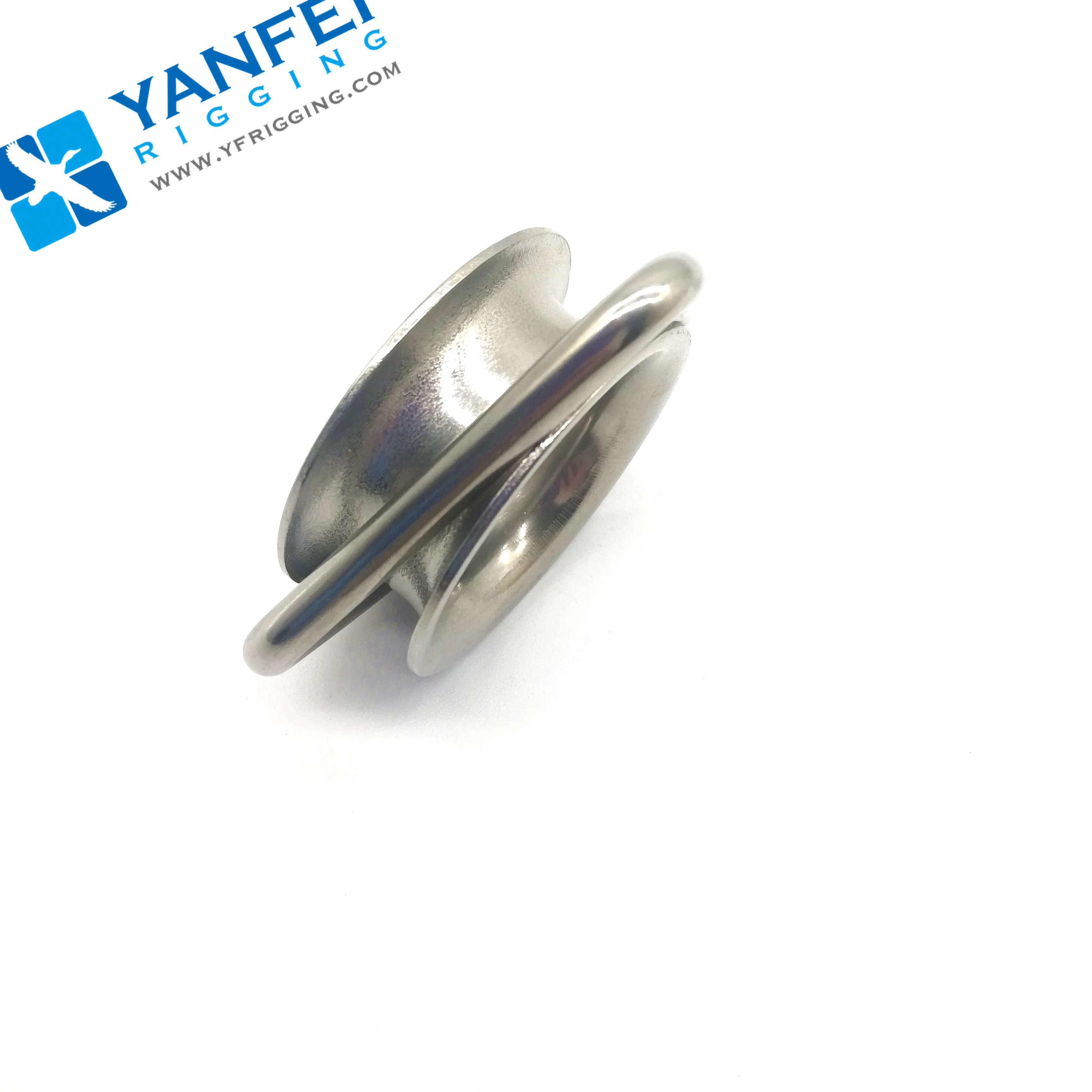 Stainless Steel D Ring With Round Thimble Wire Rope Fittings