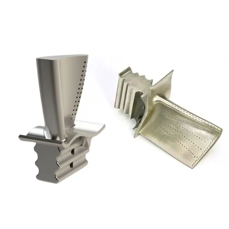 High Temperature Alloy Rene N5 Blade Nickel Aluminum Diffusion Coating Thrust 100 Kg for Natural Gas Turbine 4th Stage