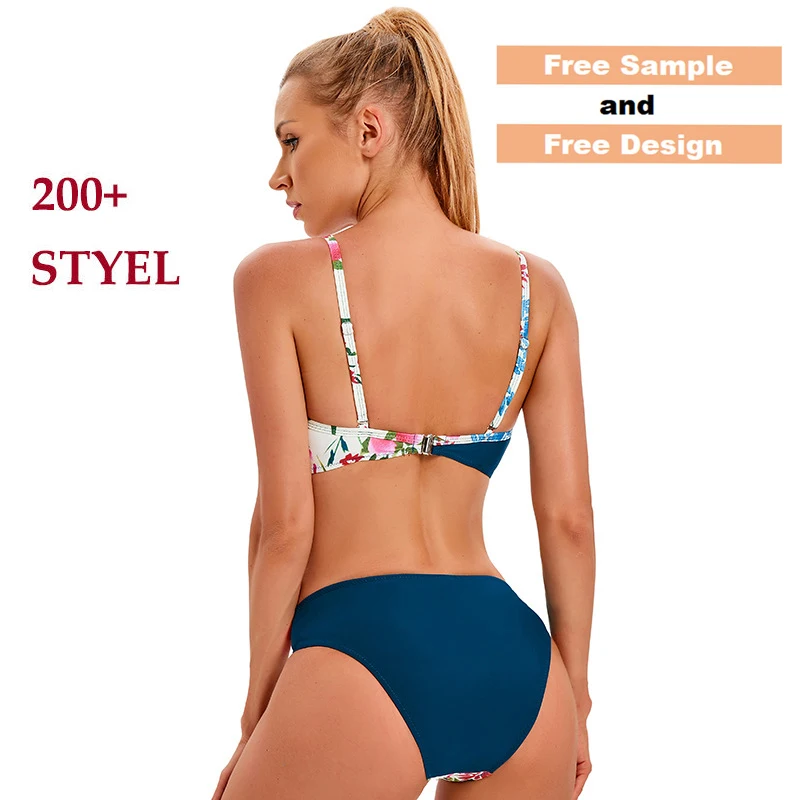 Custom Manufacturer Bikini Two Piece Swimsuit Bathing Suit Sexy beach wear Women Fitness 2023 Arena Swimwear Racing