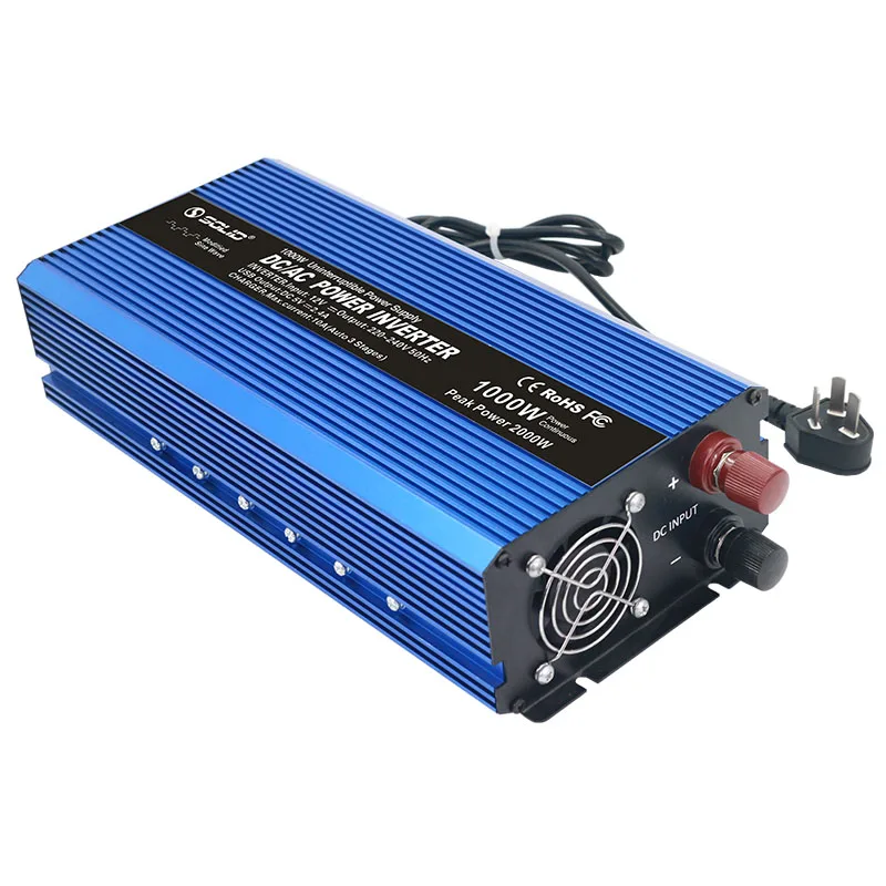 
Stand-by 24 Volt Modified Sine Wave Power Inverter With Battery Charger 12V 1KVA 1000W Battery Charger Inverter Home UPS 
