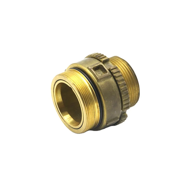 Factory Price ZVA DN25 Brass Nozzle Swivel Joint Diesel Hose Coupling Fitting