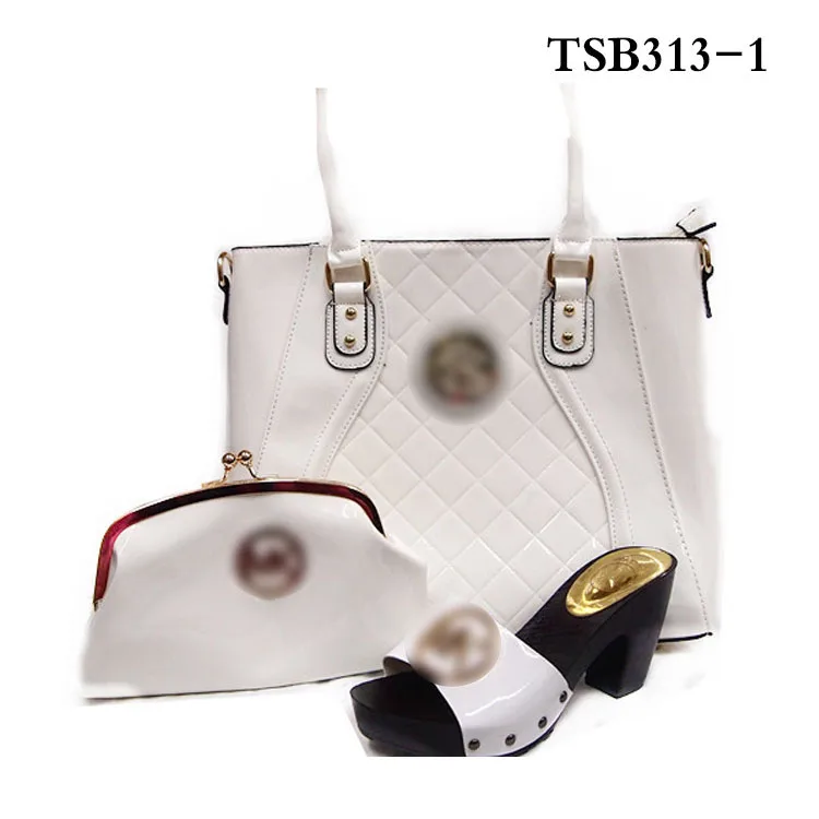 TSB311-1 online shopping wholesale handbags italian shoes and bag set