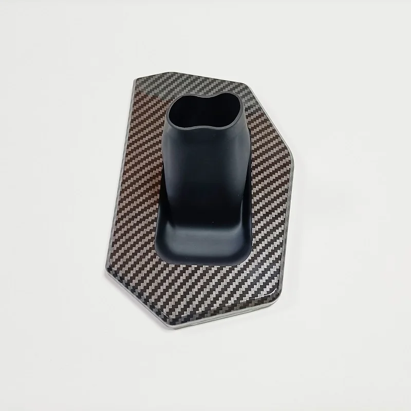 Car Interior Center Armrest Carbon Fiber Color Box Covers Console plastic cover Console Gear shift panel plastic cover