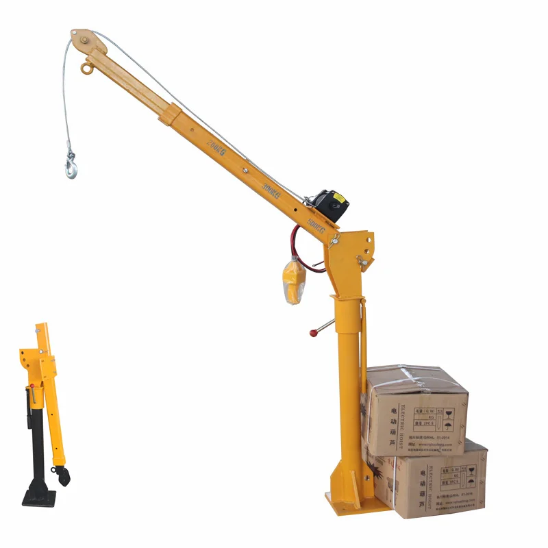 Мини-пикап кран складной 500 кг 1 т