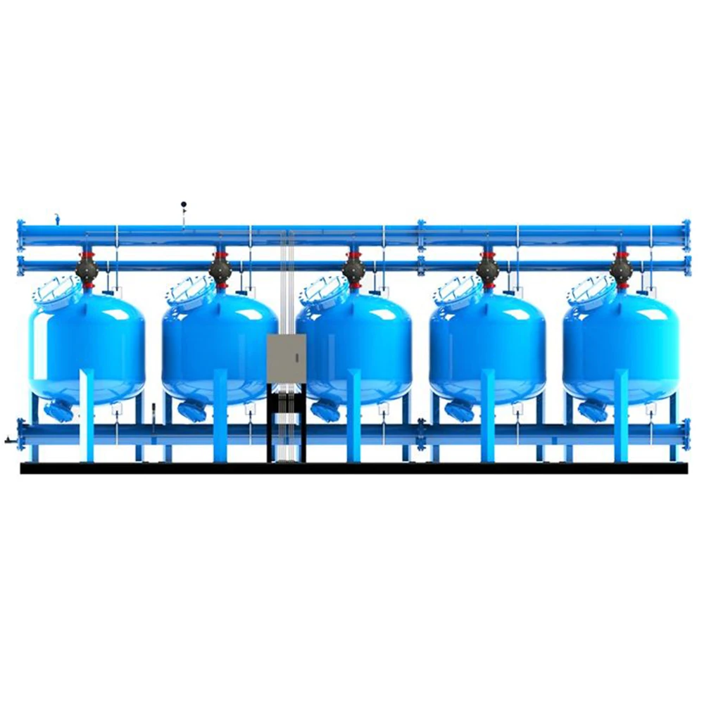 industrial water filter large flow sand media