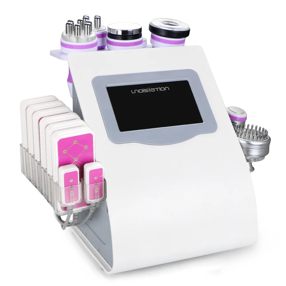 newest 9 in 1 Lipo Laser+ Cavitation+RF+Vacuum/ RF 40K Cavitation Vacuum Lipolaser Slimming body weight loss Machine