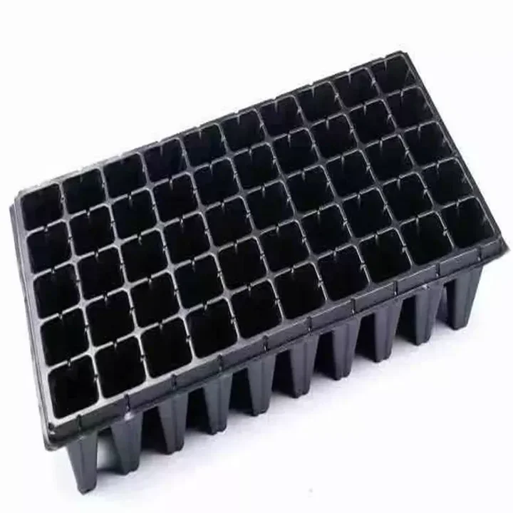 Agriculture greenhouse Seed planting Plastic nursery Tray plant growing pots Seed grow 72 128 200 cell seed germination tray