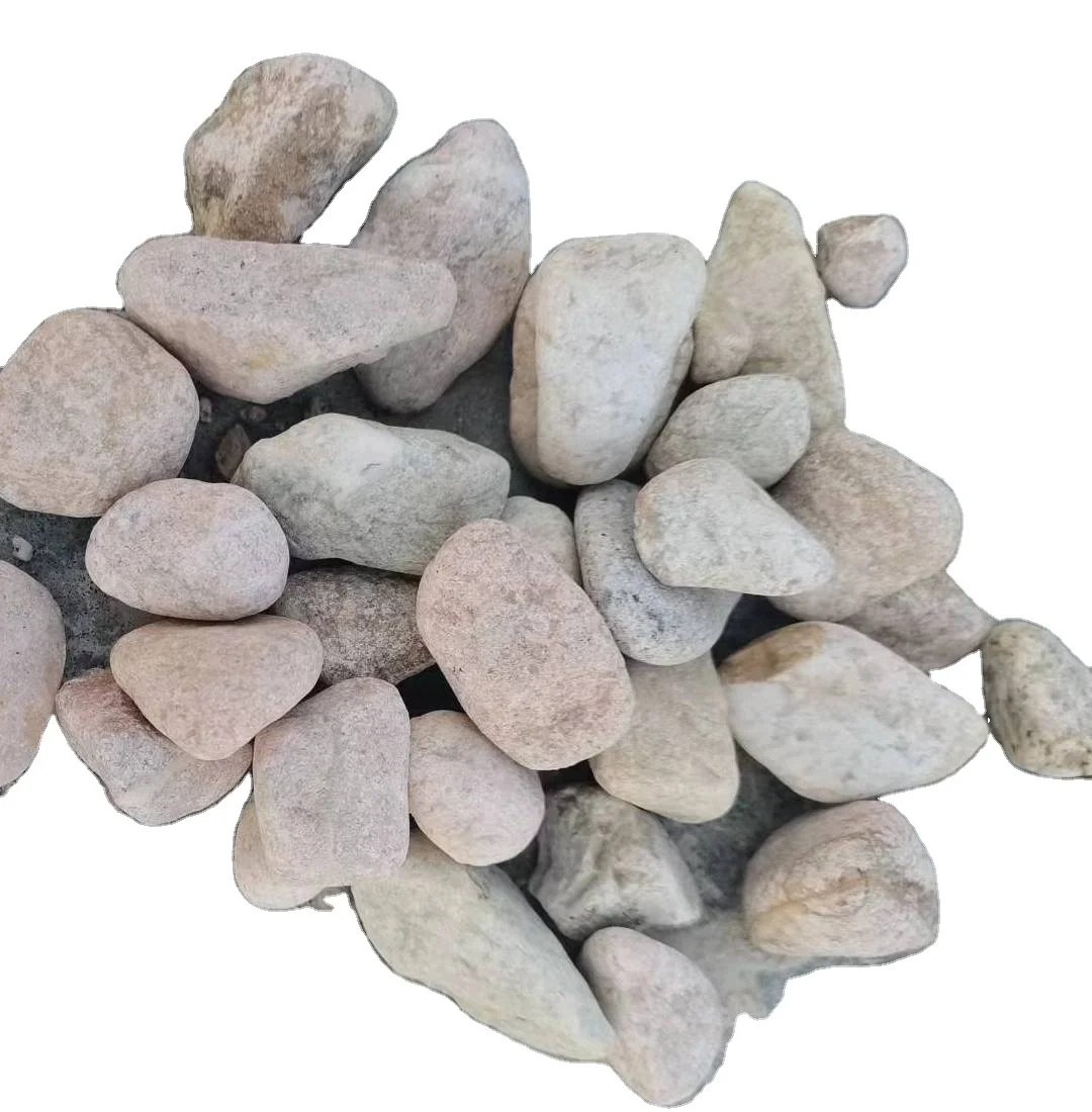 Natural Granite and Marble Tumbled Pebbles and Gravels Modern Design Style