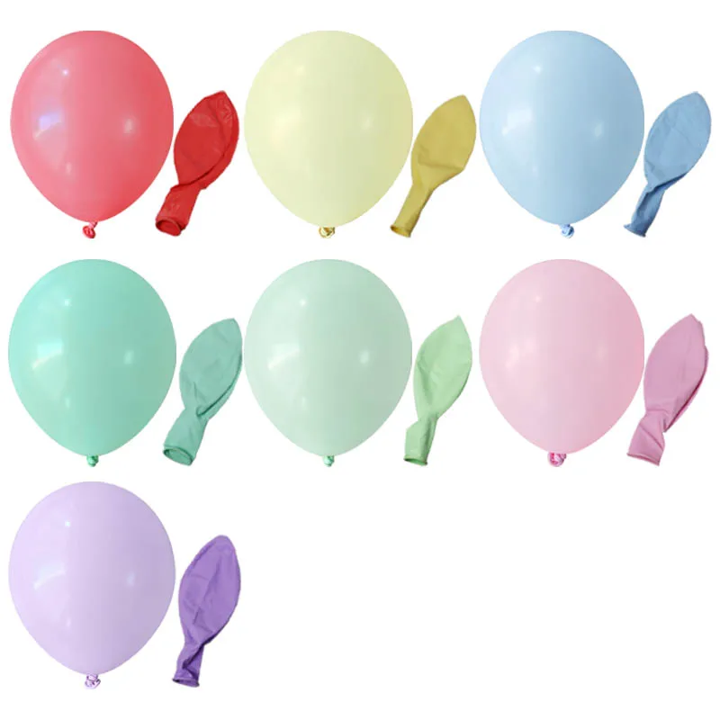 Custom printed giant gender reveal Happy Birthday party balloons Floating air Heilum Helium Macaron color Latex 36inch balloons