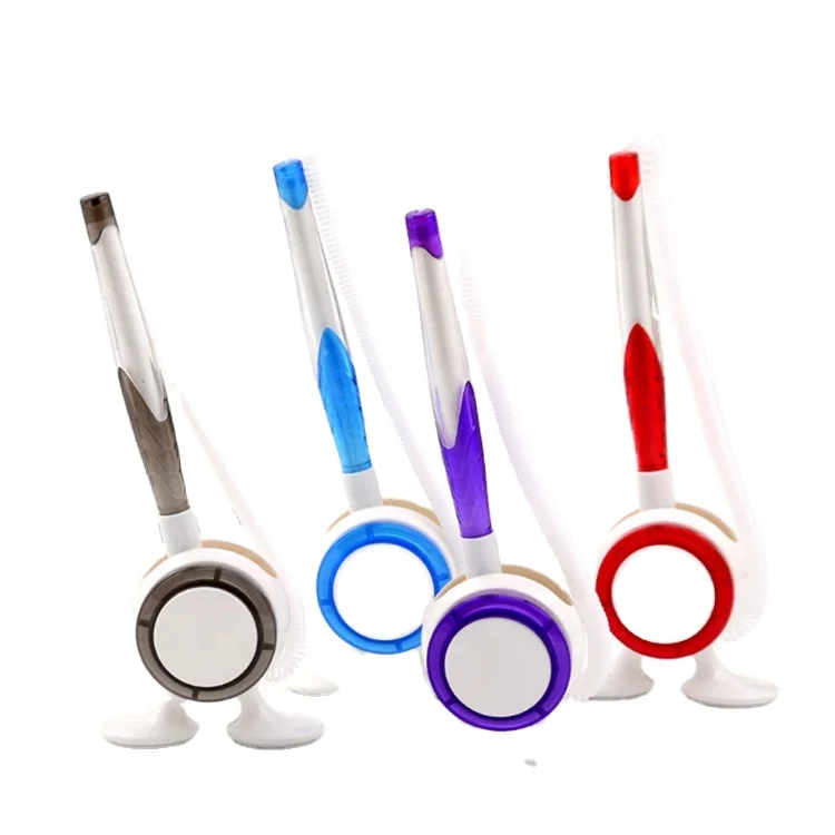 Various Kinds High Class Metal Plastic Table Desk Stand Logo Custom Printing Counter Pen With Chain String