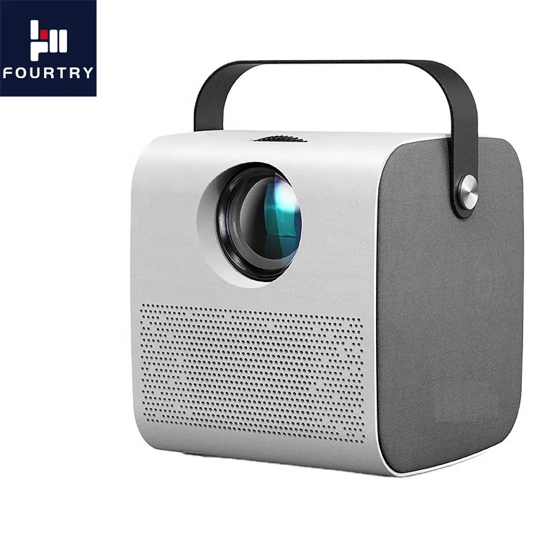 FOURTRY MH01 Reward Design 1080P Projector--Mini Portable High Brightness Native 1080p Full HD LED LCD Home Theater Projector