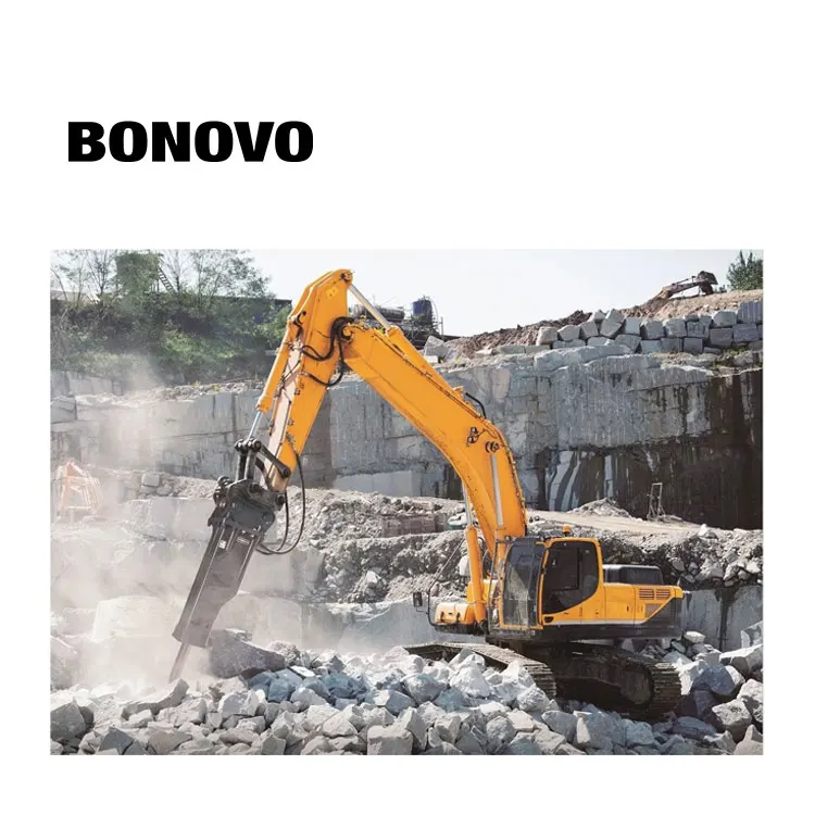 Excavator Hydraulic Breaker Hammer by Bonovo Construction Works,excavator Alloy Steel Provided