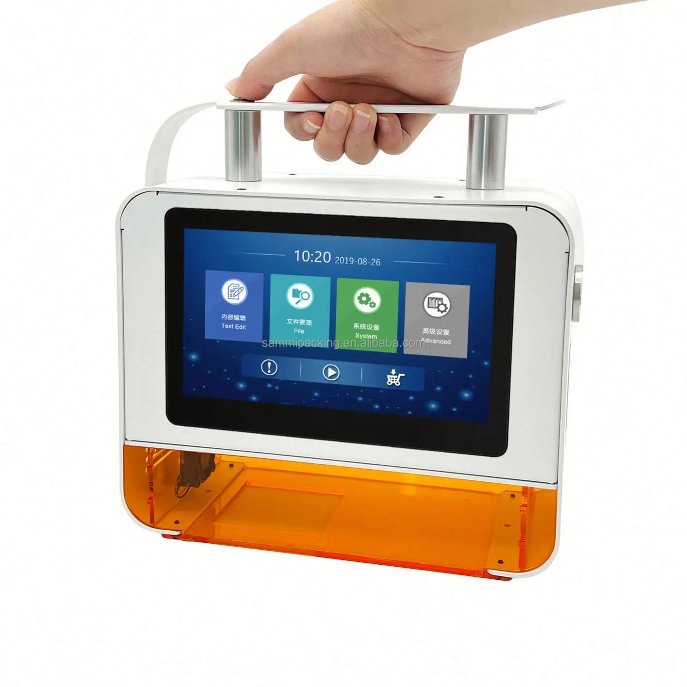 Cheapest New Small Inkjet Printer for Printing on Bottles/wooden Boards/leather/plastic Bags/cartons