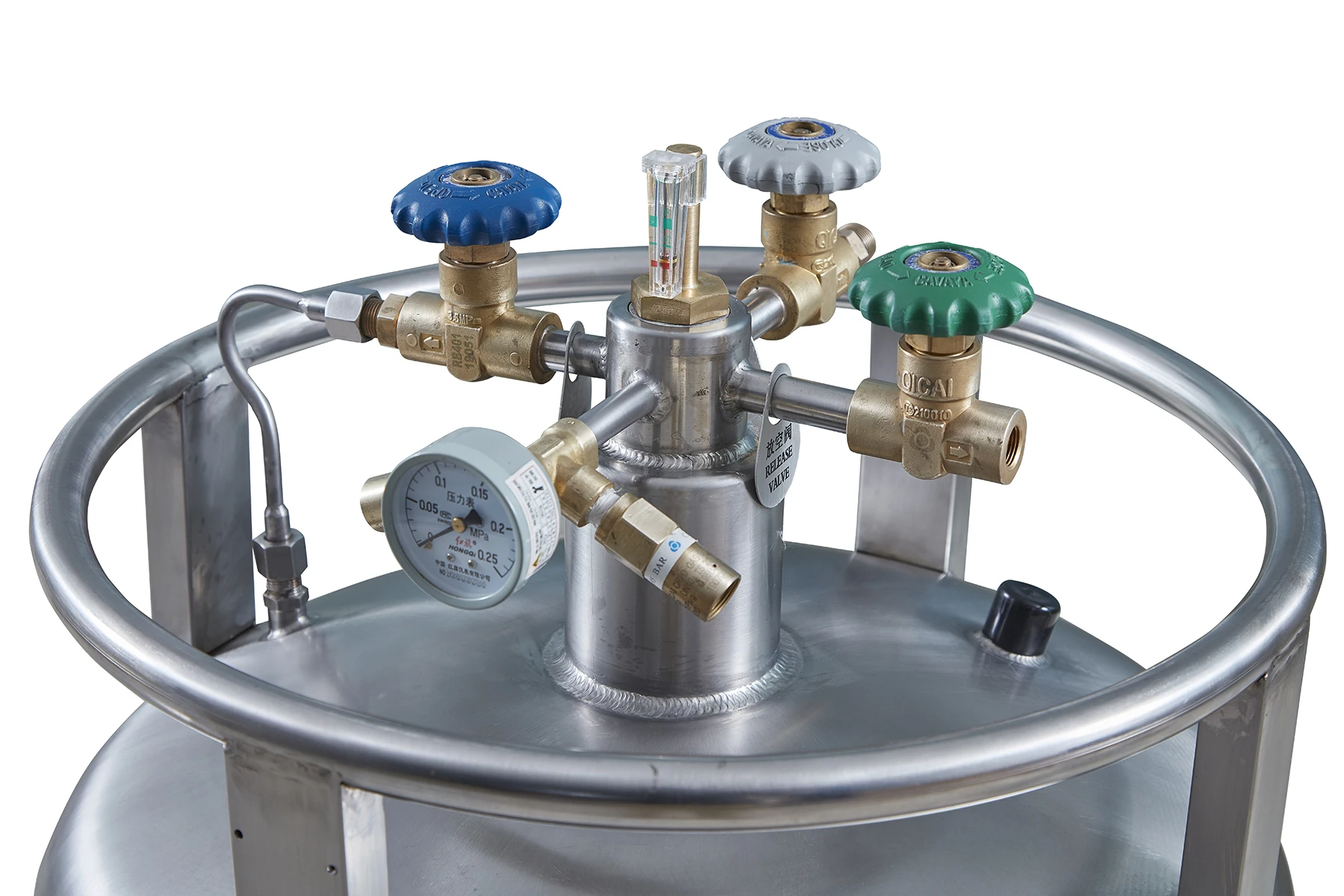 Self-pressurized Tank Liquid Nitrogen Cylinder  nitrogen filling tank for ice cream