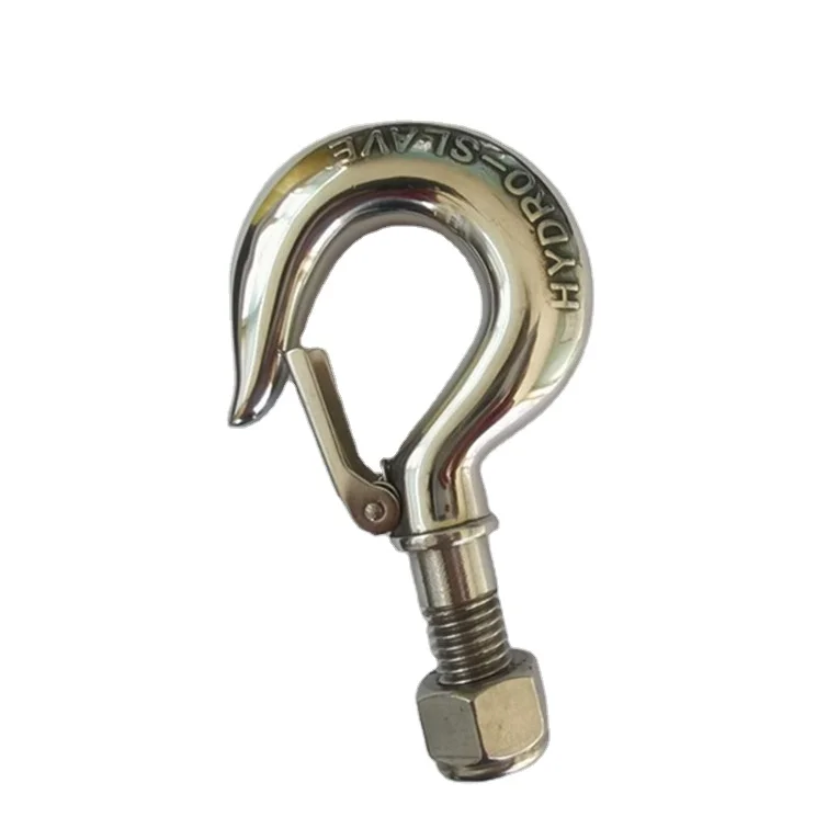 Factory Stainless Steel Heavy Duty Safety Lifting Hook Crane Hook Shank Hook for Marine