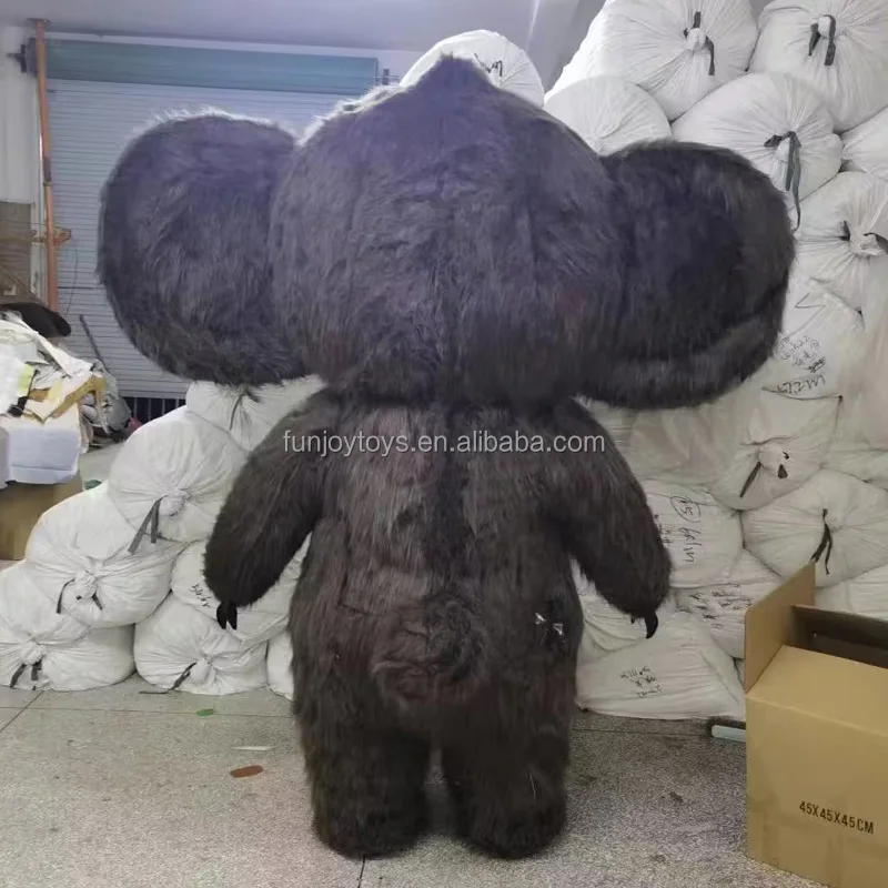 Popular Inflatable Cheburashka Mascot Costume 2m/2.6m cartoon character big bear monkey inflatable mascot costume