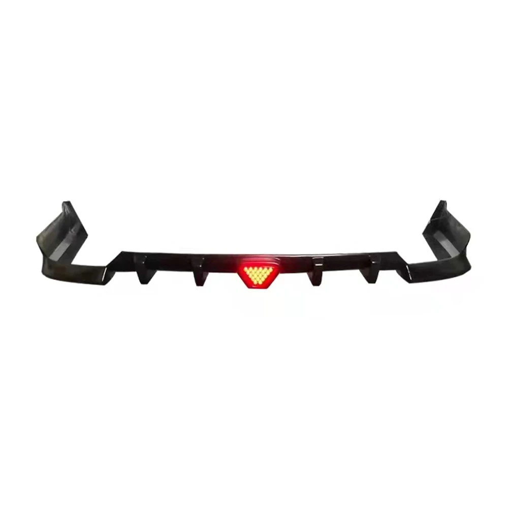 car bodykit for 2005-2009 Toyota mark  x  ABS plastic Toyota reiz rear lip diffuser with led
