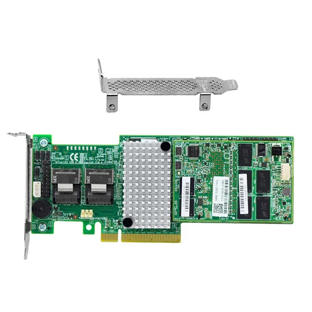 LSI MegaRAID SAS 9270CV-8I 1GB SAS-2208 8 Ports 2 Internal Mini-SAS SFF8087 Up to 6Gb/s Per Port
