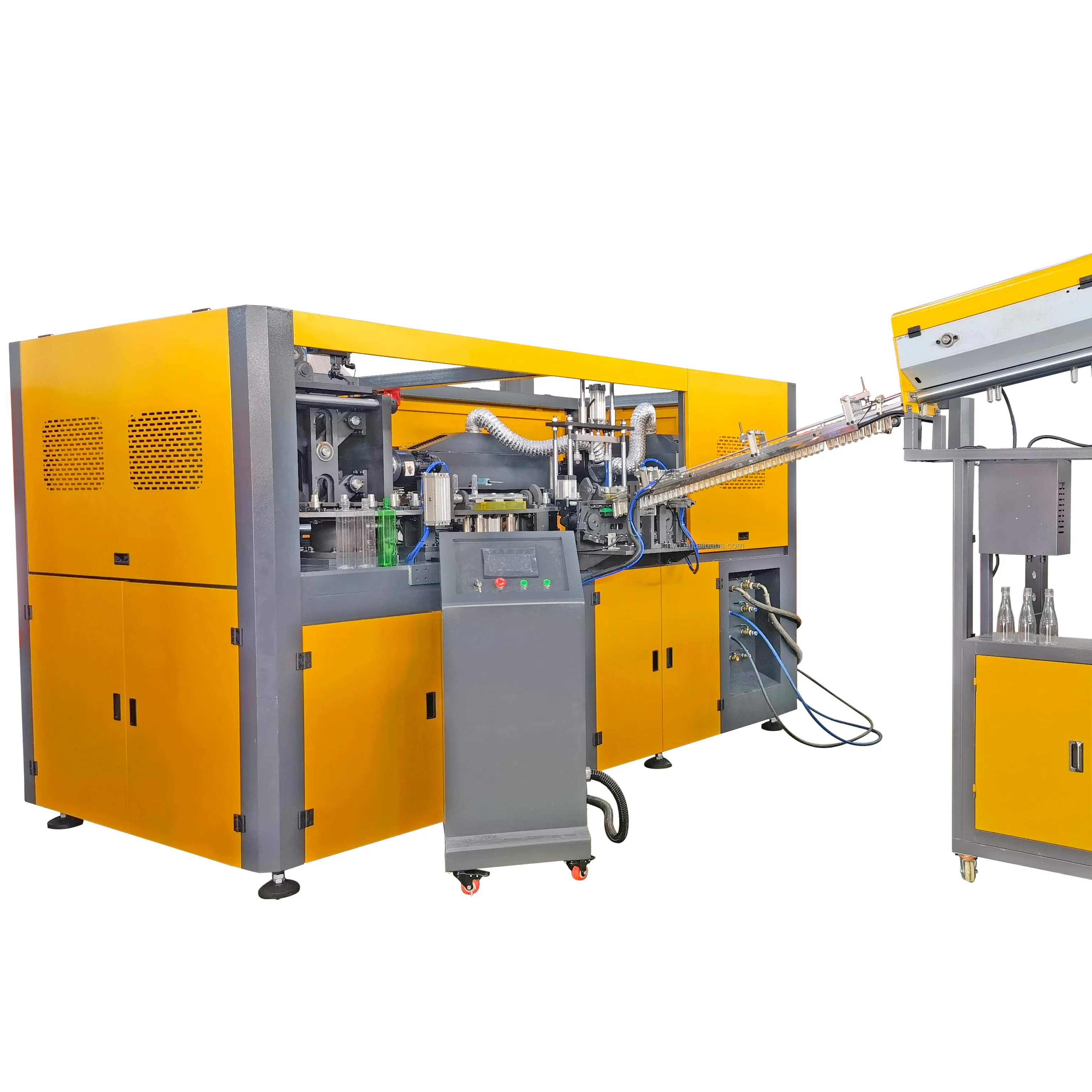 Automatic 3 cavities 4000BPH Stretch PET Bottle Blow Moulding Machine Price