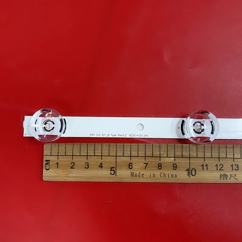 Светодиодные полосы для ремонта телевизора запчасти 6 В 2 Вт 6LED DRT3.0 rev0. 9 32LB5600 подсветка светодиодная 32