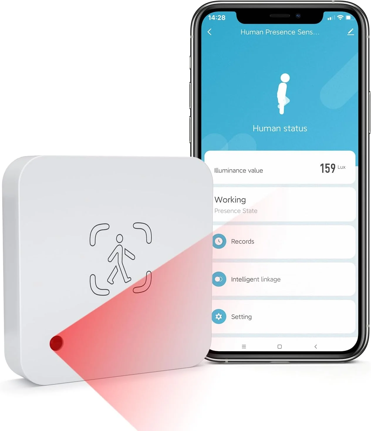 SZMYQ 6 м датчик присутствия человека Zigbee движения Tuya MmWave радар-детектор с датчиком яркости для умной жизни дома