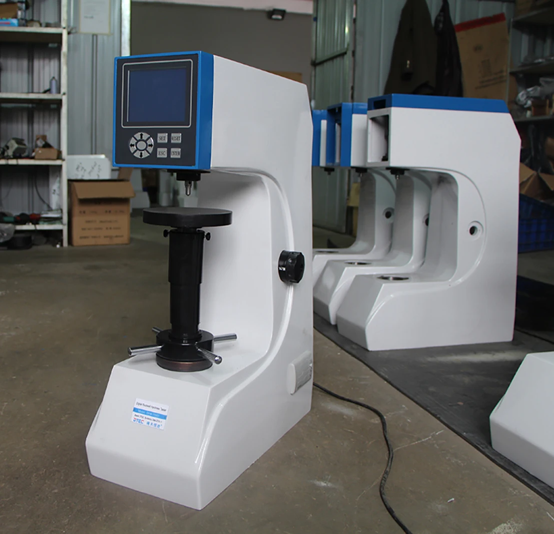 DTEC HRS-150 цифровой Rockwell прибор для измерения твердости маленький ЖК встроенный мини-принтер
