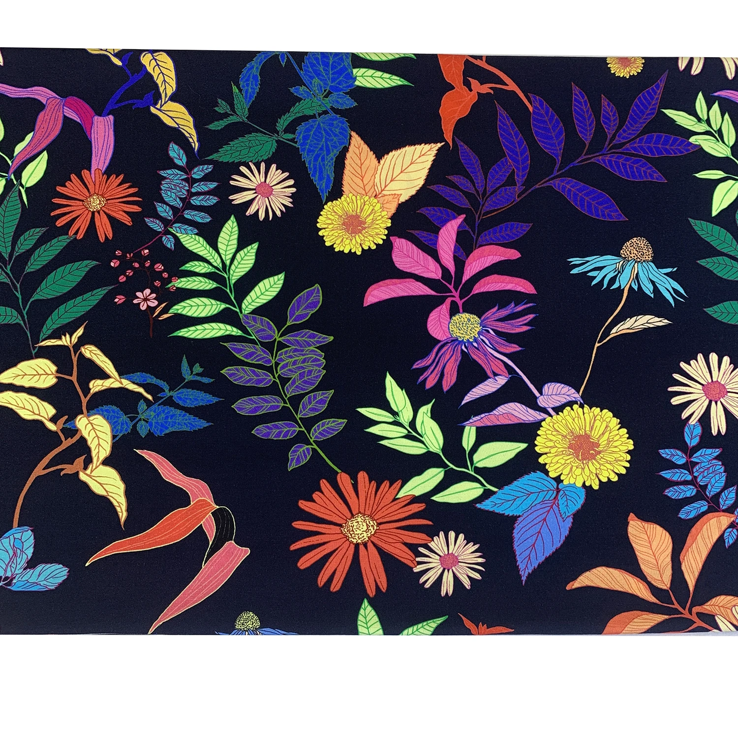 
High quality rayon digital printing Clothing skirt floral rayon cloth 