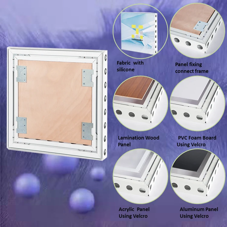 Design Modular Portable M Series System Matching Different Plates Modern Flexible Heavy Duty Reusable Booth  Trade Show Industry