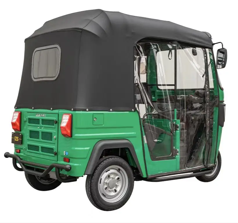 Bajaj 3 Wheeler  Electric Rickshaw Passenger Tricycle Tuk Tuk for Taxi