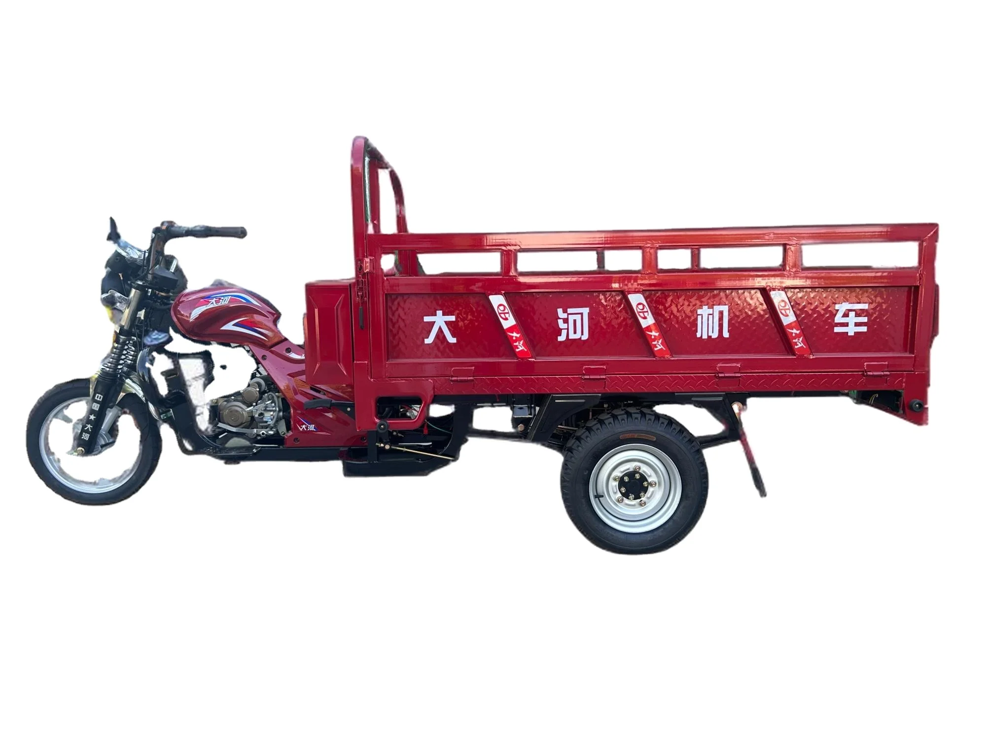 Open Motorcycle Tricycle 150cc ZONGSHEN Petrol Engine Low Speed Gasoline Farming Three Wheel Motorcycle