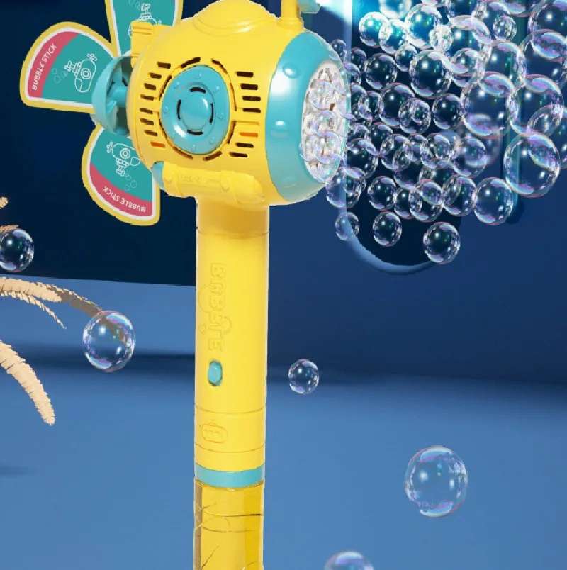 Bubble bazooka for Kids with 360 Design Auto Bubble Gun for Toddlers  Backyard Outdoor Camping toys