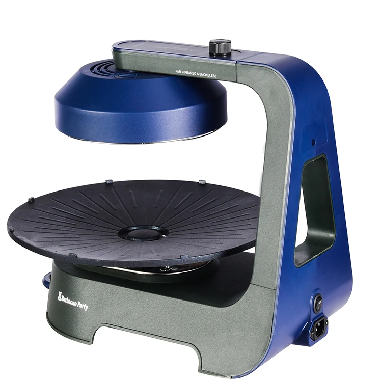 Portable smokeless BBQ 1400W electric grill